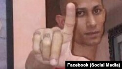 El activista Alexander Fábregas Milanés, en una imagen de archivo.